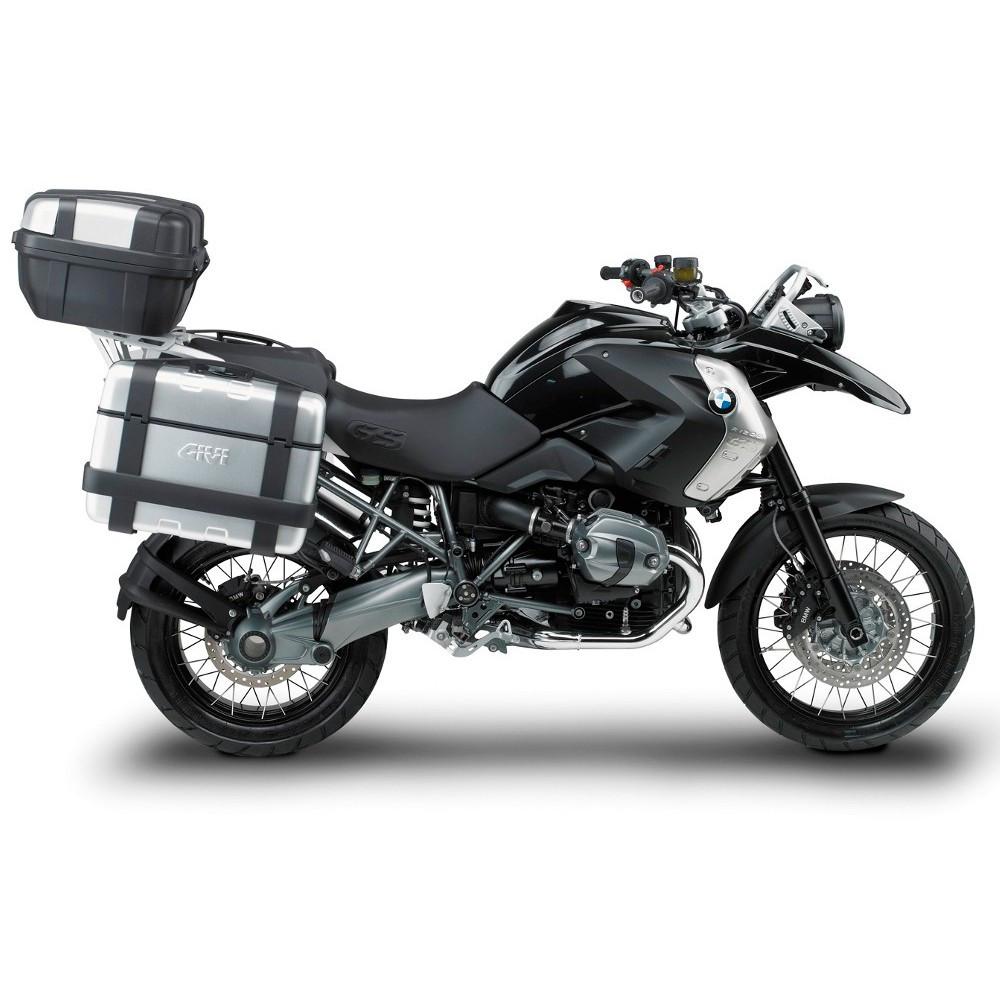 Baul Trasero Givi E46 46 Litros Monokey 2 Cascos Moto Delta