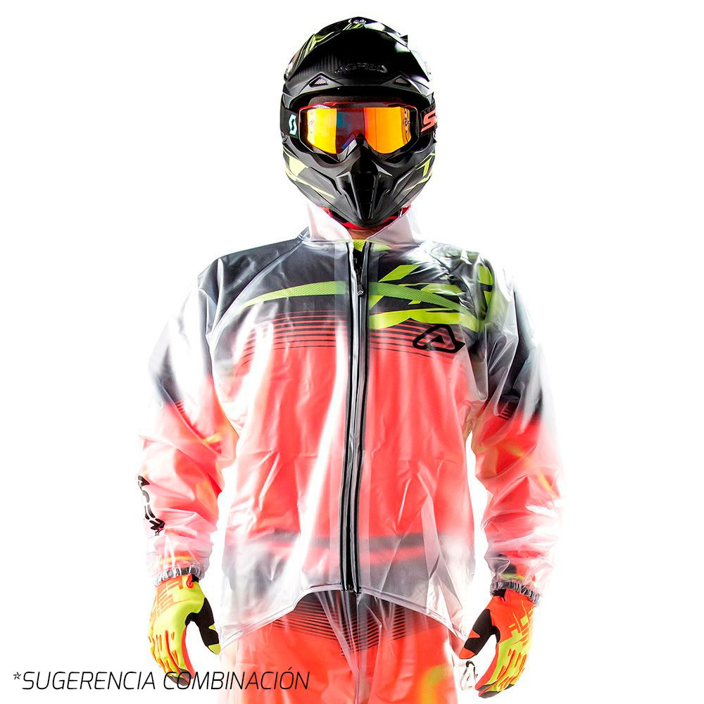 Chubasquero Acerbis Rain 3.0 Transparente