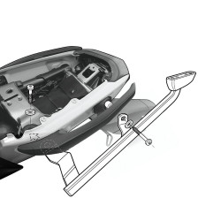 SOPORTE BAÚL SHAD KAWASAKI ER6 N/F