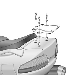 SOPORTE BAÚL SHAD SUZUKI BURGMAN 650