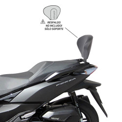 SOPORTE RESPALDO SHAD HONDA FORZA 125/300, ADV 350