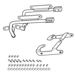 SOPORTE MALETAS SHAD 3P SYSTEM HONDA INTEGRA 750