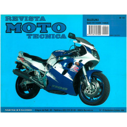 MANUAL REVUE MOTO TECHNIQUE SUZUKI GSX-R1100W 93