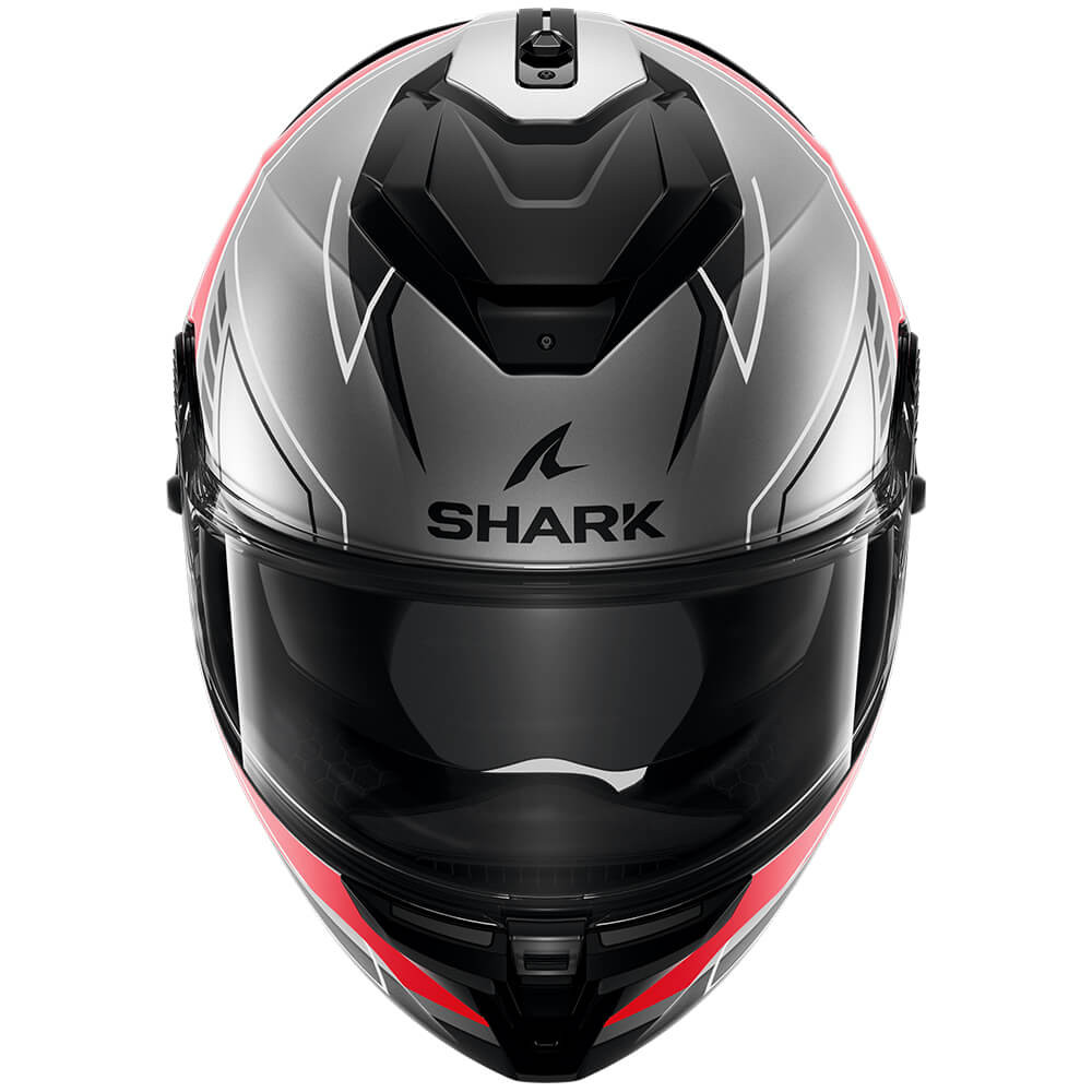 CASCO SHARK SPARTAN GT PRO TORYAN MAT COLOR Negro/Rojo TALLA M