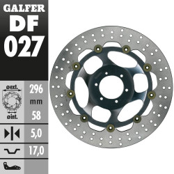 DISCO FRENO GALFER DF027 FLOATING ROUND