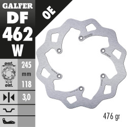 DISCO FRENO GALFER DF462W FIXED WAVE