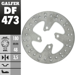 DISCO FRENO GALFER DF473 FIXED ROUND