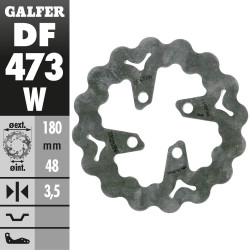 DISCO FRENO GALFER DF473W FIXED WAVE