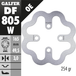 DISCO FRENO GALFER DF805W FIXED WAVE