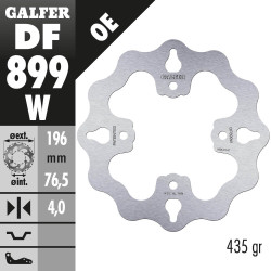 DISCO FRENO GALFER DF899W FIXED WAVE