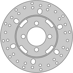 DISCO FRENO NEWFREN DF4021A FIXED