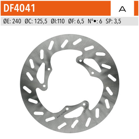 DISCO FRENO NEWFREN DF4041A FIXED