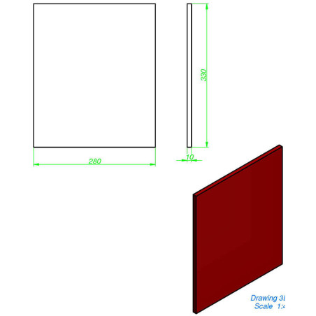 PLANCHA ESPUMA FILTRO AIRE ARTEIN UNIVERSAL 28X33X1 CM