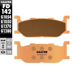 PASTILLAS FRENO GALFER FD142 G1380 SINTERIZADAS SCOOTER