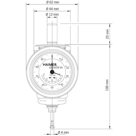 RELOJ PUESTA A PUNTO HAIMER 3D NEW GENERATION