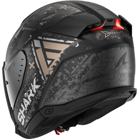 CASCO SHARK SKWAL I3 JET HELLCAT MAT