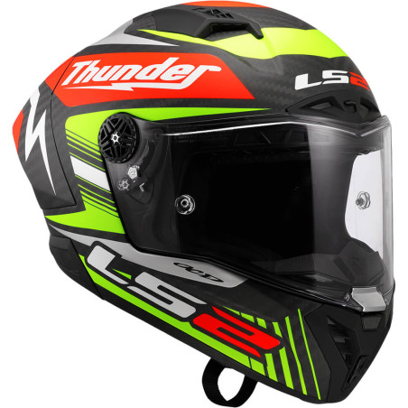 CASCO LS2 FF805 THUNDER GP REPLICA BLACK