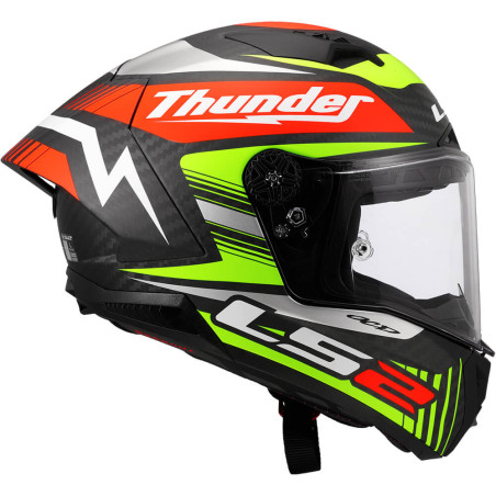 CASCO LS2 FF805 THUNDER GP REPLICA BLACK