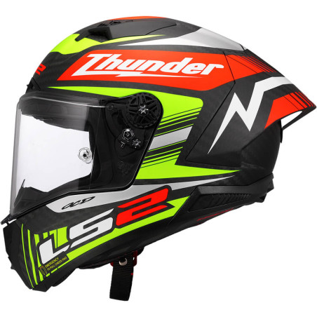 CASCO LS2 FF805 THUNDER GP REPLICA BLACK